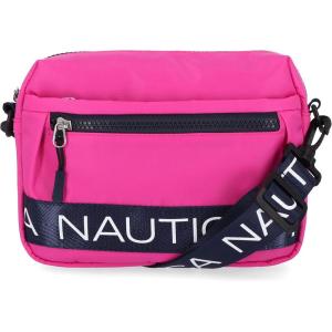 imageNautica Nylon Bean crossbodyBelt Bag adjustable shoulder strapBlack Out and About