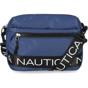 imageNautica Nylon Bean crossbodyBelt Bag adjustable shoulder strapBlush