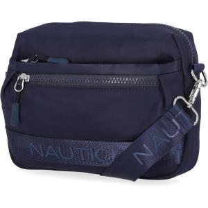imageNautica Nylon Bean crossbodyBelt Bag adjustable shoulder strapIndigo 2