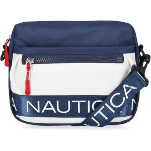 imageNautica Nylon Bean crossbodyBelt Bag adjustable shoulder strapIndigo