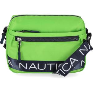 imageNautica Nylon Bean crossbodyBelt Bag adjustable shoulder strapMushroom Bannerman