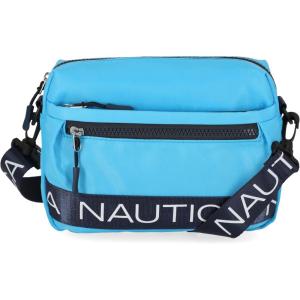 imageNautica Nylon Bean crossbodyBelt Bag adjustable shoulder strapPorthole Khaki