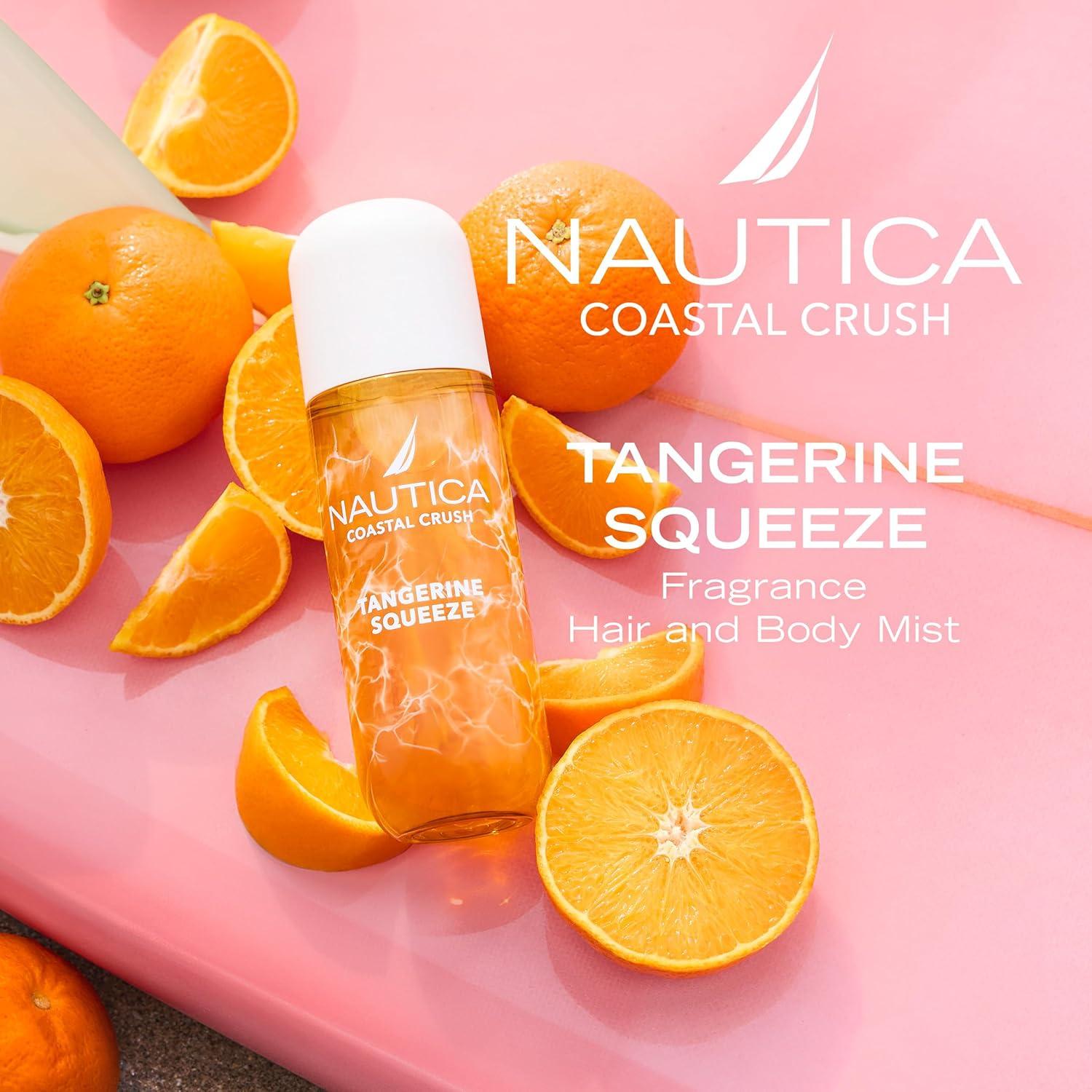 imageNautica Coconut Crave a Fruity Gourmand Hair ampamp Body Mist for Women Notes of Coconut Apple and Cedarwood Long Lasting 80 fl ozTangerine Squeeze