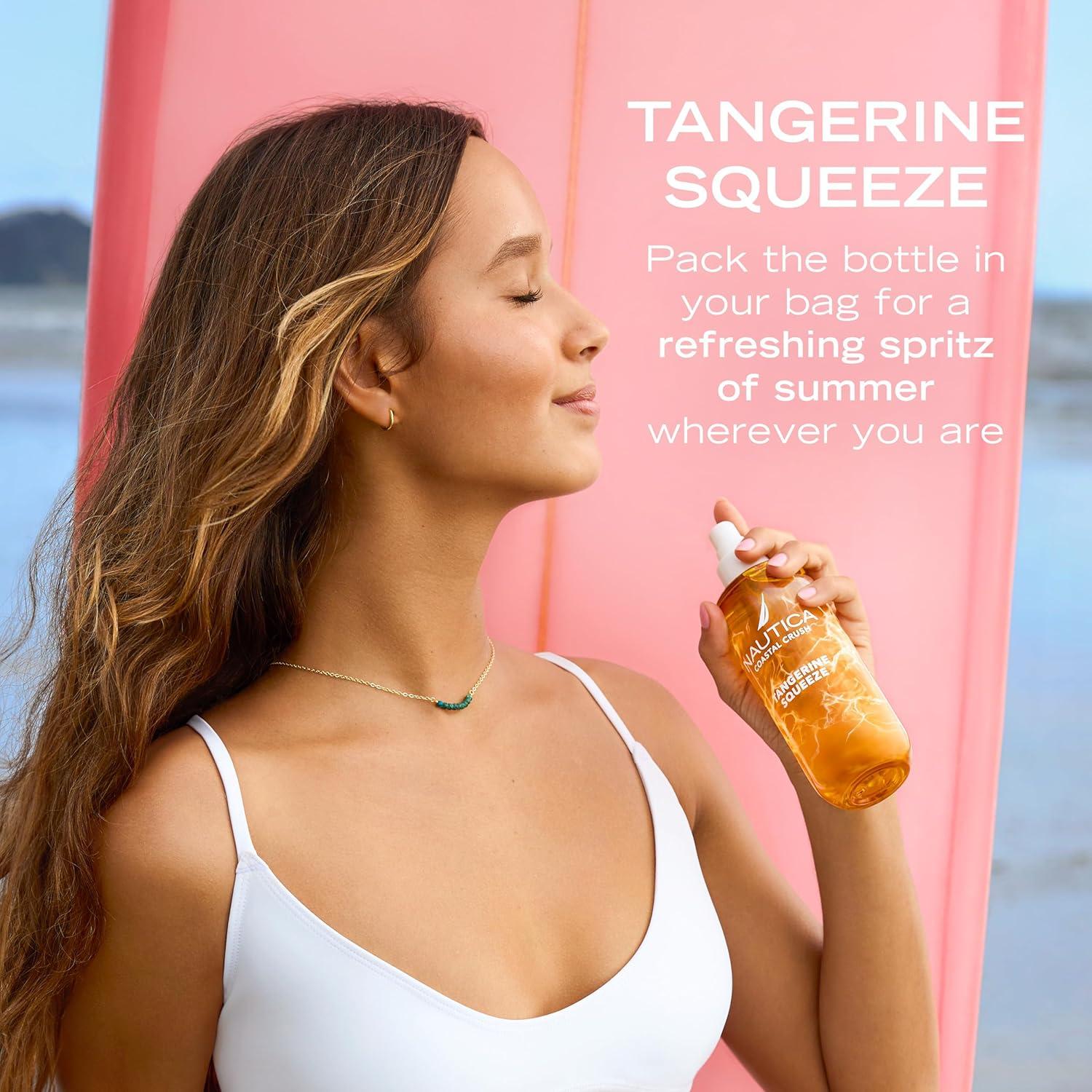 imageNautica Coconut Crave a Fruity Gourmand Hair ampamp Body Mist for Women Notes of Coconut Apple and Cedarwood Long Lasting 80 fl ozTangerine Squeeze