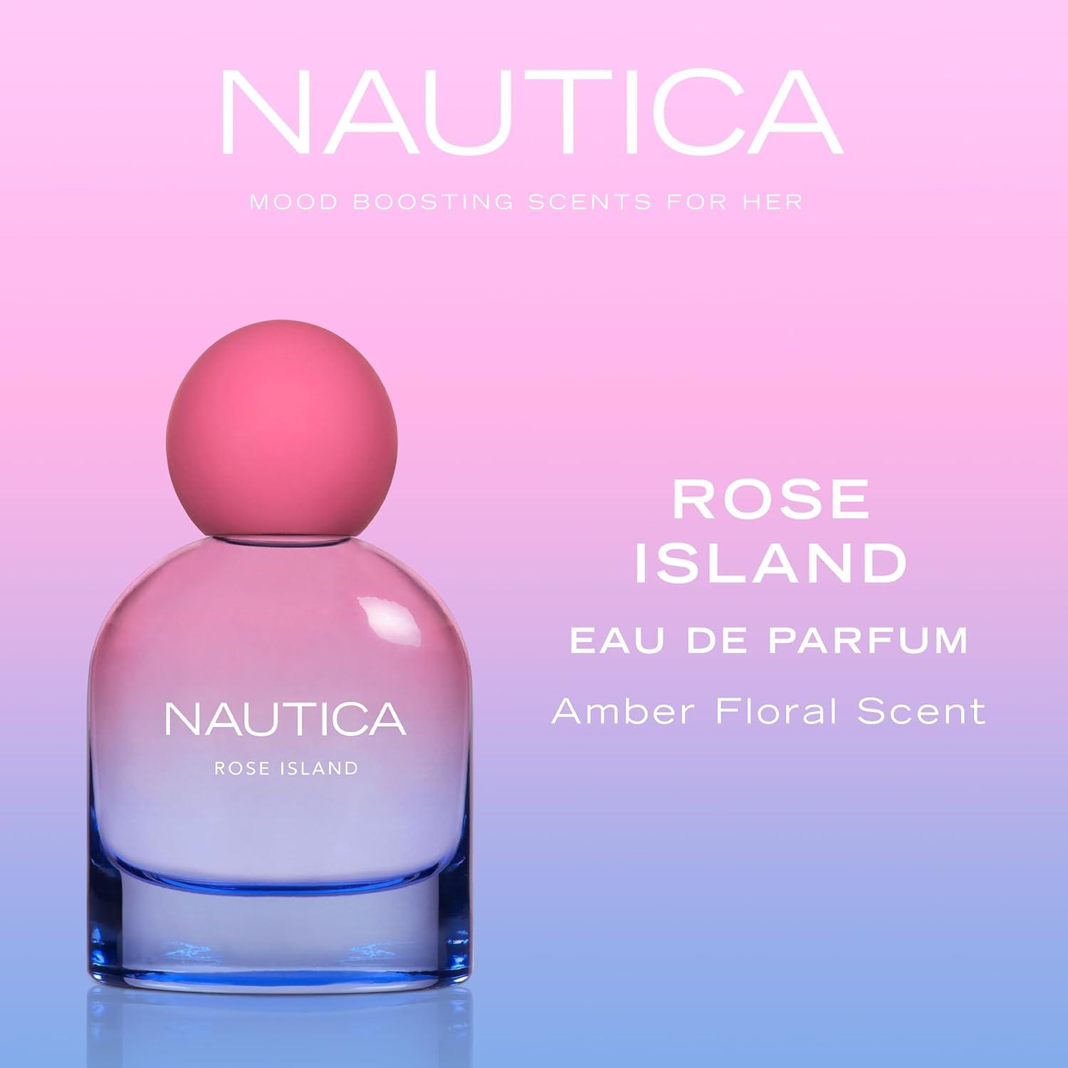imageNautica for Her Jasmine Coast Eau De Parfum 16 Fl Oz Pack of 1 Notes of Pear Jasmine and Musk Womens Fragrance Long Lasting MoodBoosting Fragrance Vegan Formula Travel Size16 Fl Oz Pack of 1