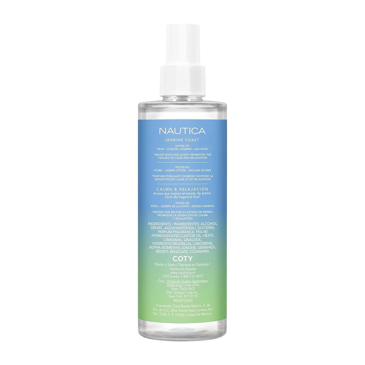 imageNautica for Her Jasmine Coast Eau De Parfum 16 Fl Oz Pack of 1 Notes of Pear Jasmine and Musk Womens Fragrance Long Lasting MoodBoosting Fragrance Vegan Formula Travel Size84 Fl Oz Pack of 1