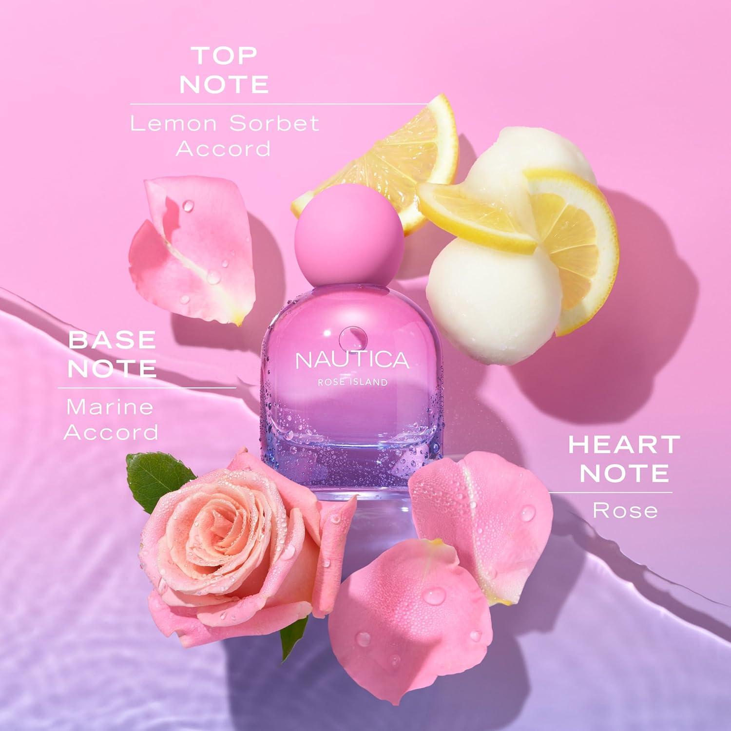 imageNautica for Her Jasmine Coast Eau De Parfum 16 Fl Oz Pack of 1 Notes of Pear Jasmine and Musk Womens Fragrance Long Lasting MoodBoosting Fragrance Vegan Formula Travel Size16 Fl Oz Pack of 1