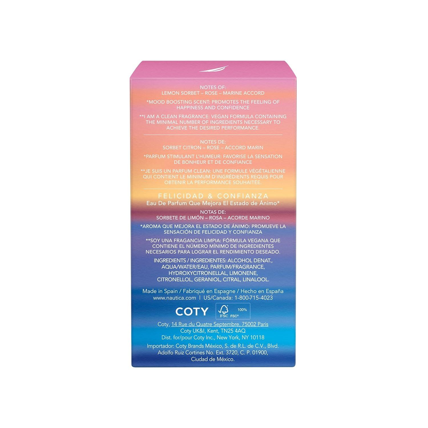 imageNautica for Her Jasmine Coast Eau De Parfum 16 Fl Oz Pack of 1 Notes of Pear Jasmine and Musk Womens Fragrance Long Lasting MoodBoosting Fragrance Vegan Formula Travel Size16 Fl Oz Pack of 1