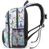 imageNautica Backpack for Kids  Kindergarten Elementary Children Backpack  16quot Tall  GraffitiSailboats