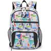 imageNautica Backpack for Kids  Kindergarten Elementary Children Backpack  16quot Tall  GraffitiSailboats