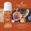 imageNautica Coconut Crave a Fruity Gourmand Hair ampamp Body Mist for Women Notes of Coconut Apple and Cedarwood Long Lasting 80 fl ozCoconut Crave