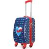 imageNautica Kids Luggage  18quot Airline Approved Rolling Hardside Upright Carryon Suitcase with Wheels Pastel ShellNautica Peace