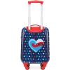 imageNautica Kids Luggage  18quot Airline Approved Rolling Hardside Upright Carryon Suitcase with Wheels Pastel ShellNautica Peace