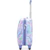 imageNautica Kids Luggage  18quot Airline Approved Rolling Hardside Upright Carryon Suitcase with Wheels Pastel ShellPastel Shell