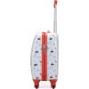 imageNautica Kids Luggage  18quot Airline Approved Rolling Hardside Upright Carryon Suitcase with Wheels Pastel ShellPirate Ahoy