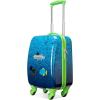 imageNautica Kids Luggage  18quot Airline Approved Rolling Hardside Upright Carryon Suitcase with Wheels Pastel ShellSubmarine Journey