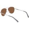 imageNautica Mens N101sp Pilot SunglassesMatte Silver