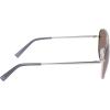 imageNautica Mens N101sp Pilot SunglassesMatte Silver