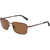 imageNautica Mens N102sp Rectangular SunglassesMatte Brown