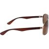 imageNautica Mens N2245s Pilot SunglassesBrown