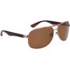 imageNautica Mens N2245s Pilot SunglassesBrown