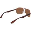 imageNautica Mens N2245s Pilot SunglassesBrown
