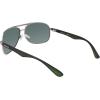 imageNautica Mens N2245s Pilot SunglassesGunmetal