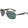 imageNautica Mens N2245s Pilot SunglassesGunmetal