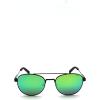 imageNautica Mens N4641sp Round SunglassesMatte BlackGreen Mirror Polarized