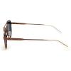 imageNautica Mens N4641sp Round SunglassesMatte Rose GoldRose Gold Mirror Polarized