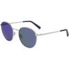imageNautica N100sp Round SunglassesMatte Silver