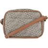 imageNautica Womens Candid Camera Adjustable Crossbody BagKhaki Lakeside Jacquard
