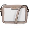 imageNautica Womens Candid Camera Adjustable Crossbody BagOn the Boarder WhiteMushroom
