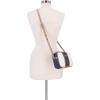 imageNautica Womens Candid Camera Adjustable Crossbody BagWhite Woven
