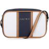 imageNautica Womens Candid Camera Adjustable Crossbody BagWhite Woven
