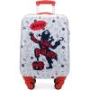 imageNautica Kids Luggage  18quot Airline Approved Rolling Hardside Upright Carryon Suitcase with Wheels Pastel ShellPirate Ahoy