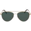 imageNautica Mens N101sp Pilot SunglassesMatte Gold