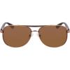 imageNautica Mens N2245s Pilot SunglassesBrown