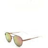 imageNautica Mens N4641sp Round SunglassesMatte Rose GoldRose Gold Mirror Polarized