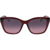imageNautica Womens N903sp Cat Eye SunglassesBurgundy Crystal