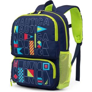 imageNautica Backpack for Kids  Kindergarten Elementary Children Backpack  16quot Tall  GraffitiFlags