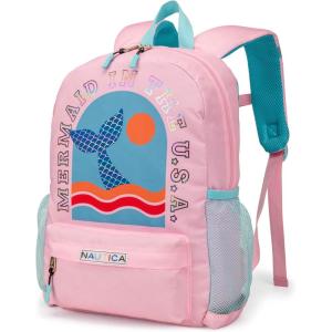 imageNautica Backpack for Kids  Kindergarten Elementary Children Backpack  16quot Tall  GraffitiMermaid Tail