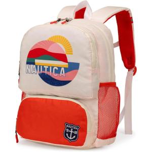 imageNautica Backpack for Kids  Kindergarten Elementary Children Backpack  16quot Tall  GraffitiSunny Day
