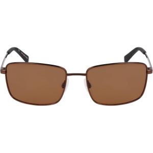 imageNautica Mens N102sp Rectangular SunglassesMatte Brown