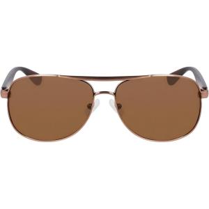 imageNautica Mens N2245s Pilot SunglassesBrown