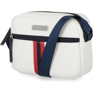 imageNautica Womens Candid Camera Adjustable Crossbody BagBowline White