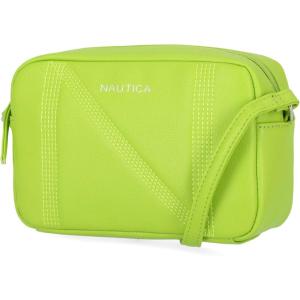 imageNautica Womens Candid Camera Adjustable Crossbody BagLime