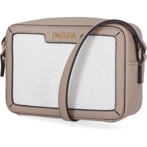 imageNautica Womens Candid Camera Adjustable Crossbody BagOn the Boarder WhiteMushroom