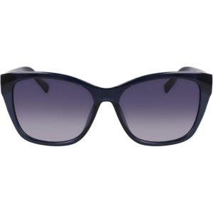 imageNautica Womens N903sp Cat Eye SunglassesBlue Crystal