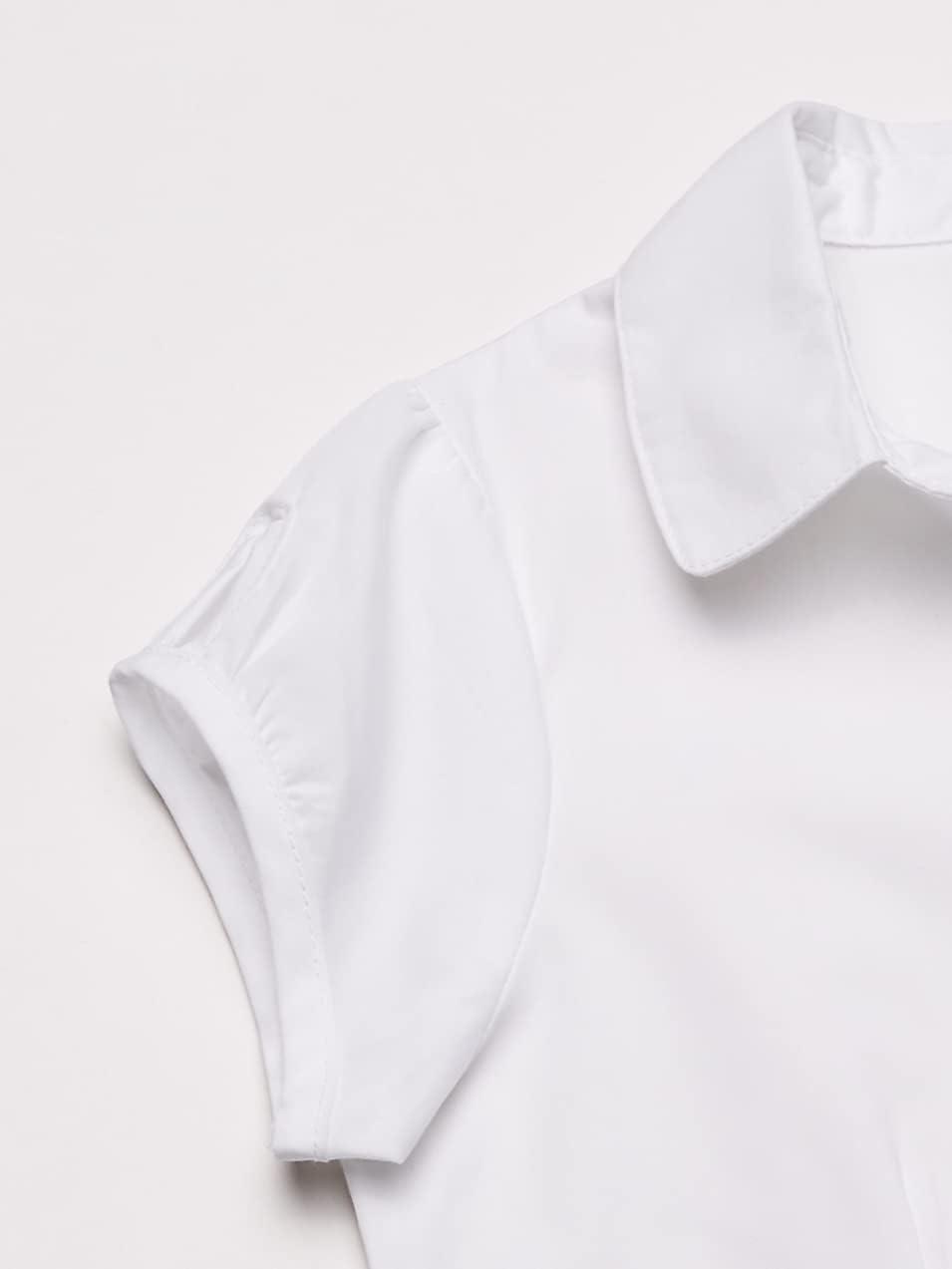 imageNautica Girls Short Sleeve BlouseWhite